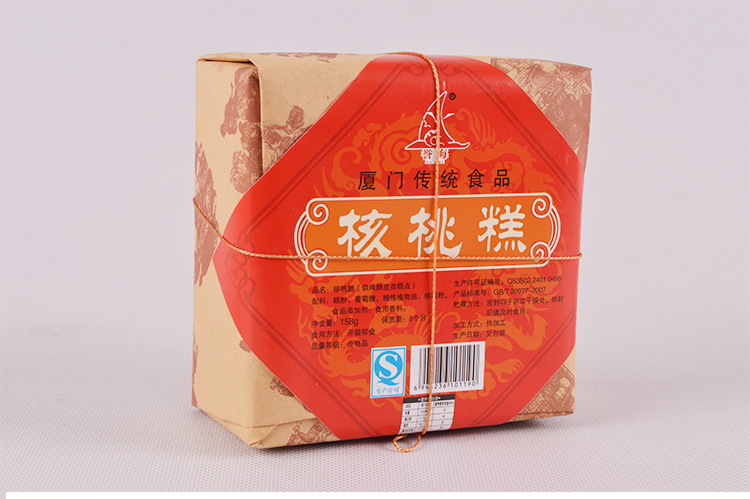 廈門傳統(tǒng)食品譽(yù)海傳統(tǒng)糕核桃糕158g廠家直銷