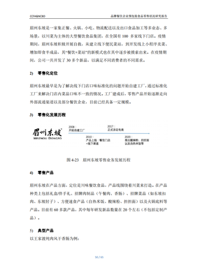 CCFA&NCBD:品牌餐飲企業(yè)預(yù)包裝食品零售狀況研究報(bào)告